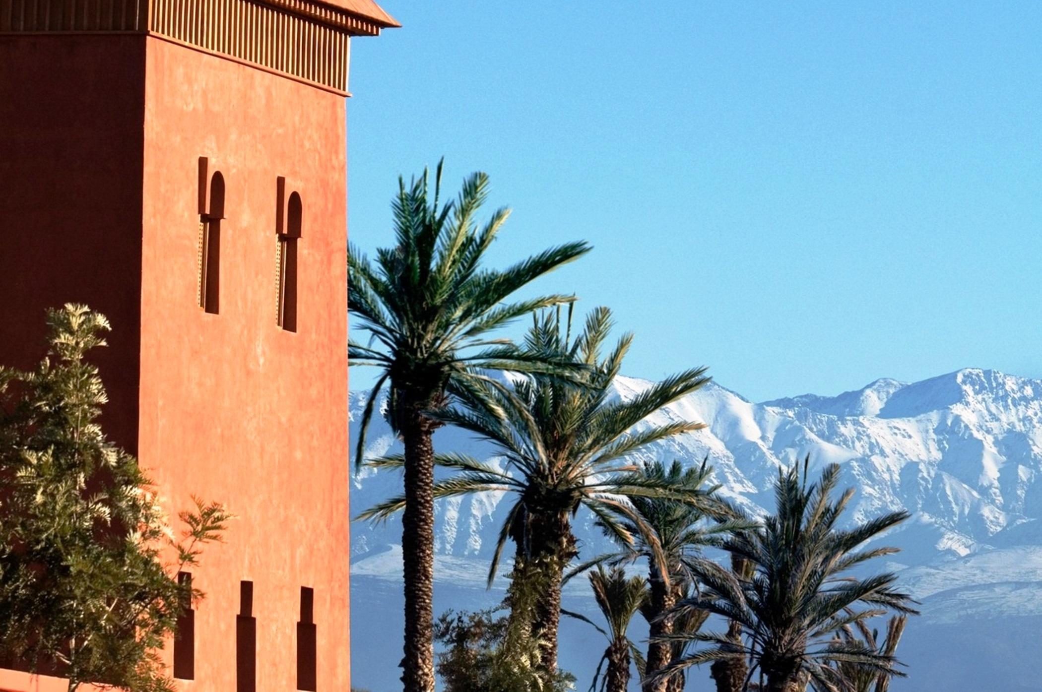 فندق قصر كنزي المنارة - مراكش المظهر الخارجي الصورة Atlas Mountains