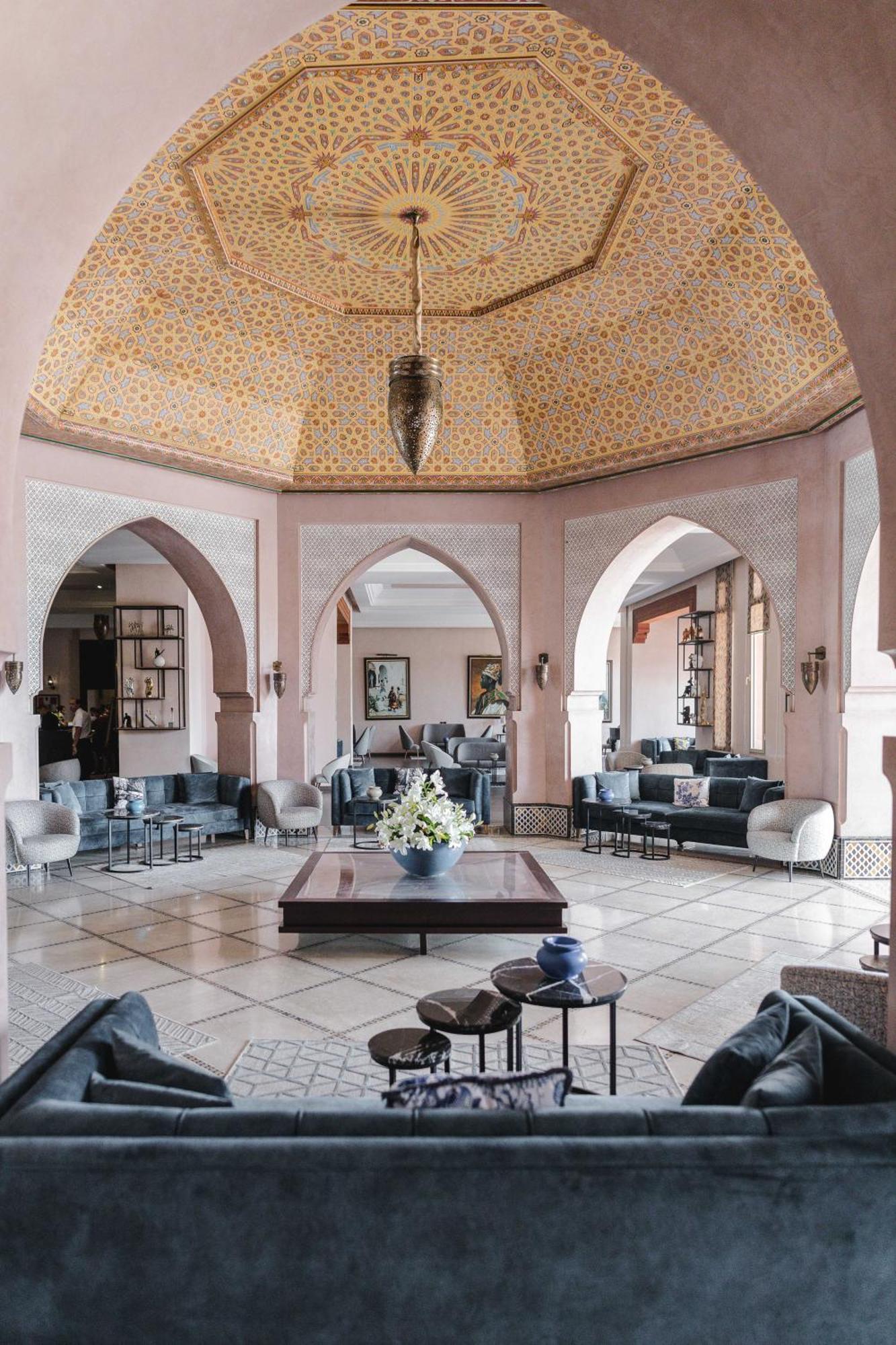 فندق قصر كنزي المنارة - مراكش المظهر الخارجي الصورة The lobby of the hotel